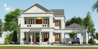 Exterior Designs by 3D & CAD Baiju TK, Thiruvananthapuram | Kolo