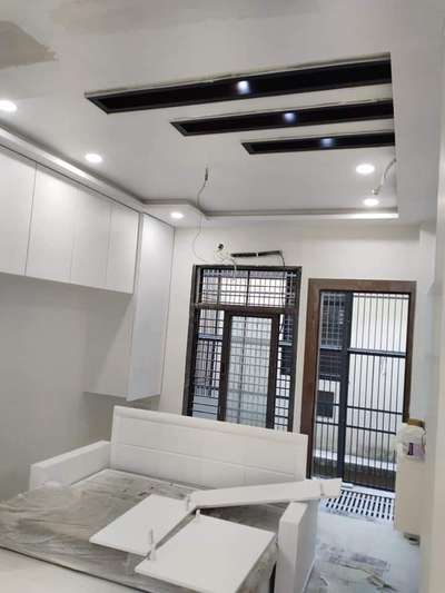 Ceiling, Furniture, Lighting, Living, Table Designs by POP/False Ceiling Muskan decoration  Your Vision Our Expertise, Gurugram | Kolo