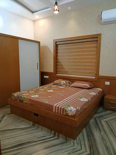 Bedroom, Furniture, Storage, Lighting, Flooring Designs by Carpenter Shanoj Kachery, Kannur | Kolo