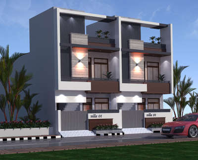 Exterior, Lighting Designs by 3D & CAD sarswa 3d desinger , Jaipur | Kolo