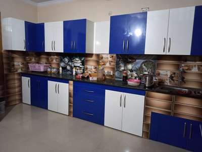 Kitchen, Storage Designs by Contractor Sanjeev kumar, Karnal | Kolo