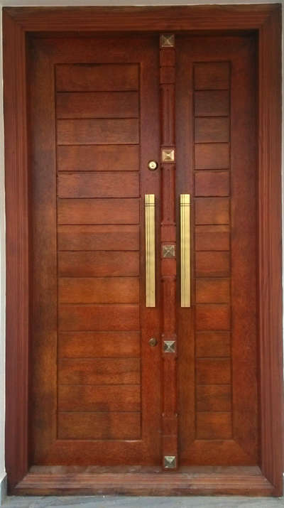 Door Designs by Carpenter Syam Krishnan, Wayanad | Kolo