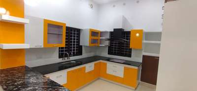 Kitchen, Storage Designs by Interior Designer sujovasudev Vasudev, Alappuzha | Kolo