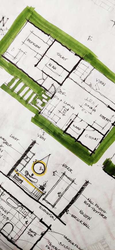 Plans Designs by Architect Ar Riyas, Thrissur | Kolo