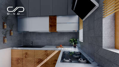 Kitchen, Storage Designs by Architect Dream  Vue Designs, Thiruvananthapuram | Kolo