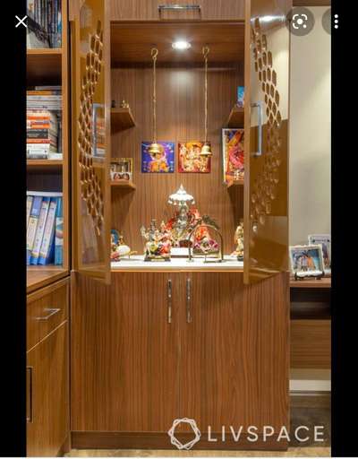 Prayer Room, Storage Designs by Interior Designer Shahrukh Khan, Gautam Buddh Nagar | Kolo