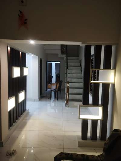Lighting, Flooring, Storage Designs by Carpenter suresh kv Alakkal, Thrissur | Kolo
