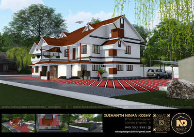Exterior Designs by Civil Engineer Nicety Designs, Kottayam | Kolo