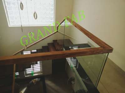 Staircase Designs by Service Provider Grand fab glass work, Ernakulam | Kolo