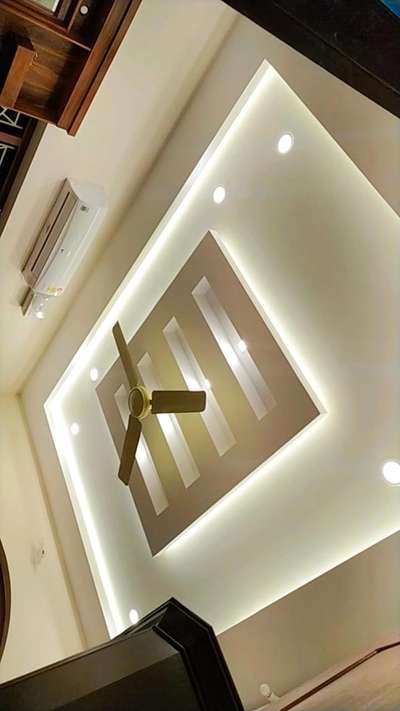 Lighting, Ceiling Designs by Interior Designer Appyy Gypsum K, Kannur | Kolo