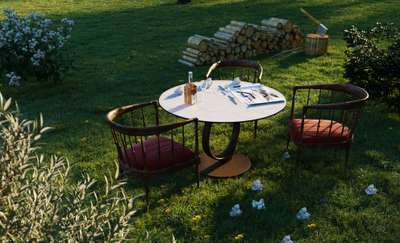Furniture, Table, Outdoor Designs by 3D & CAD Althaf kk, Ernakulam | Kolo