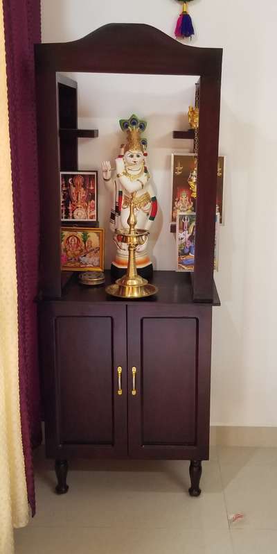 Prayer Room, Storage Designs by Interior Designer Thondutharayil  Timbers Furniture mart , Kottayam | Kolo