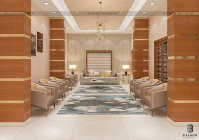 Furniture, Lighting, Living, Ceiling Designs by Civil Engineer EXINOR DESIGNS, Thiruvananthapuram | Kolo