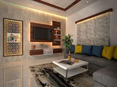 Furniture, Lighting, Living, Table, Storage Designs by Architect QBIC BUILDERS   AND DEVELOPERS, Ernakulam | Kolo
