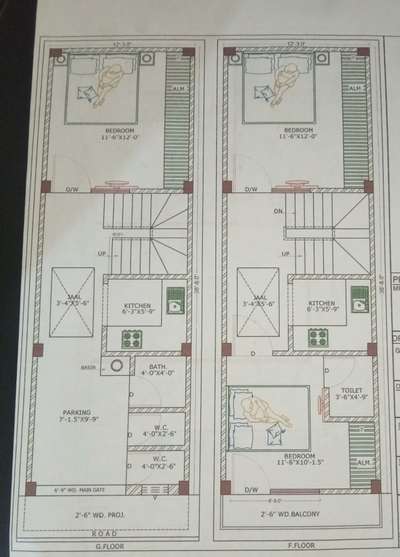 Plans Designs by Interior Designer Id Rinku Singh, Bulandshahr | Kolo