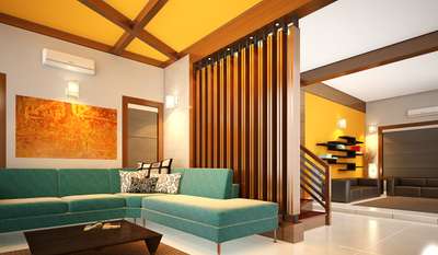 Furniture, Lighting, Living Designs by Interior Designer blueleafarchitects interiors, Kozhikode | Kolo