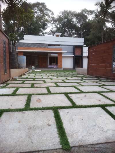 Exterior, Outdoor Designs by Painting Works colours paints  Thrissur , Thrissur | Kolo