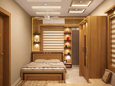 Bedroom Designs by Interior Designer zainul abid, Kannur | Kolo