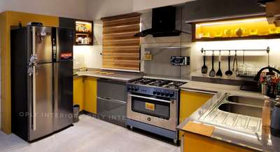 Kitchen, Storage Designs by Interior Designer khusai  kaliyath , Kannur | Kolo