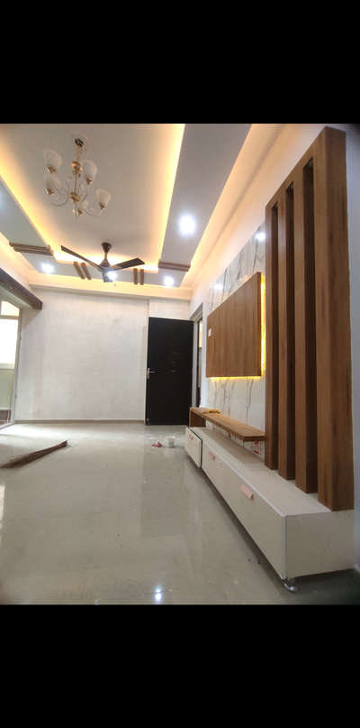 Ceiling, Home Decor, Lighting, Living, Storage Designs by Interior Designer The Compact Design, Delhi | Kolo