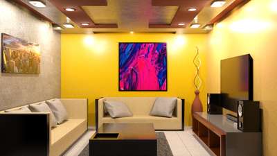 Lighting, Living, Ceiling, Furniture Designs by Interior Designer Era Designing studio, Thiruvananthapuram | Kolo