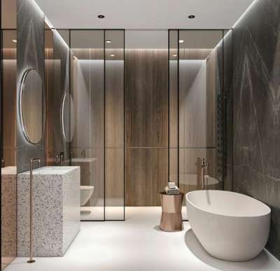 Bathroom Designs by Building Supplies UPVC  DESIGNERS GLASSES, Delhi | Kolo