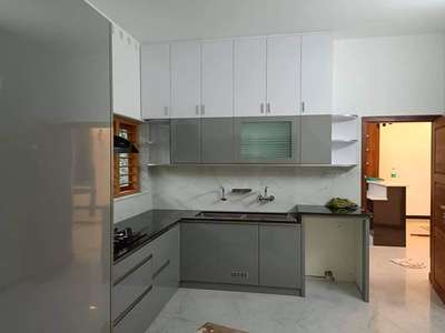 Kitchen, Storage Designs by Interior Designer I scale Interiors, Alappuzha | Kolo