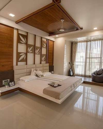 Bedroom, Furniture, Lighting, Wall, Ceiling Designs by Contractor Navi interior interiors, Delhi | Kolo