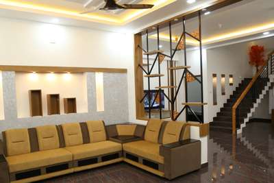 Living, Home Decor, Furniture, Staircase Designs by Interior Designer Design Desk, Thrissur | Kolo