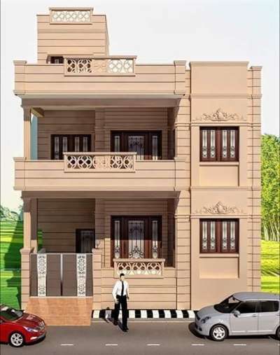 Exterior Designs by Contractor Omprakash Suthar, Jodhpur | Kolo