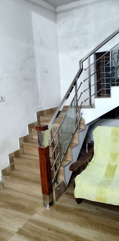 Staircase Designs by Glazier ajeesh cherppukaran mob 9048300280, Thrissur | Kolo