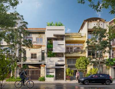 Exterior Designs by Architect Polymorph Design Studio, Gautam Buddh Nagar | Kolo
