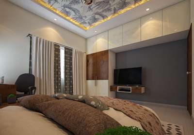 Furniture, Lighting, Storage, Bedroom Designs by Civil Engineer Raj Singatiya, Indore | Kolo