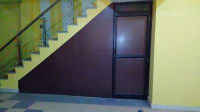 Door, Staircase Designs by Glazier Dinesh Gupta Sai Prabha Aluminiums, Bhopal | Kolo