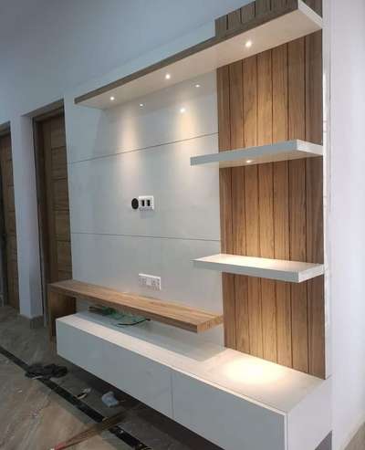 Storage, Lighting, Living Designs by Interior Designer lovspace  interiors, Bhopal | Kolo