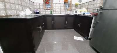 Kitchen, Storage, Flooring Designs by Service Provider joshy E R, Thrissur | Kolo