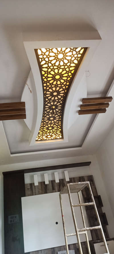 Ceiling, Lighting, Wall Designs by Carpenter sabari Royal, Palakkad | Kolo