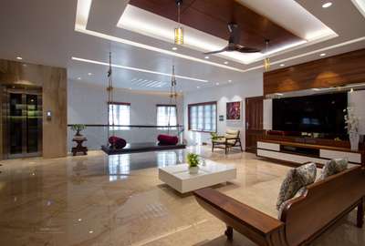 Ceiling, Furniture, Lighting, Living Designs by Architect YatraLiving Architecture Interior, Ernakulam | Kolo