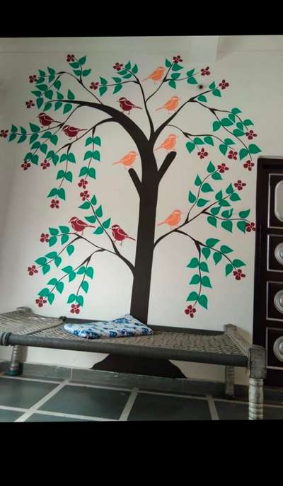 Wall Designs by Painting Works Vakar Yunus, Panipat | Kolo