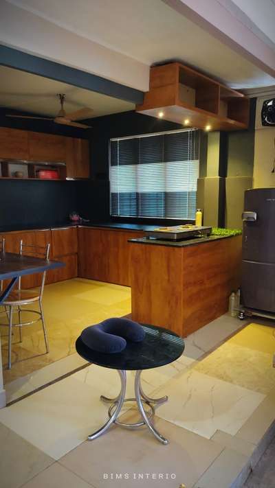 Kitchen, Lighting, Storage, Table Designs by Interior Designer Shijin Ansari, Alappuzha | Kolo