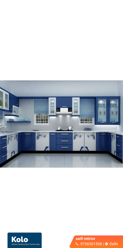 Kitchen, Storage Designs by Carpenter Danish Ansari, Sonipat | Kolo