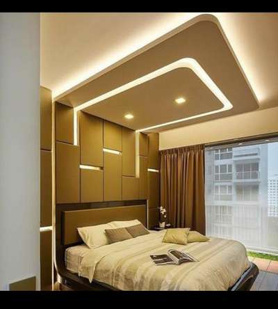 Bedroom, Ceiling, Furniture, Lighting, Storage Designs by Contractor Santosh Kumar sah, Delhi | Kolo