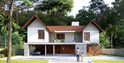 Exterior Designs by Architect Aspire Architect , Thrissur | Kolo