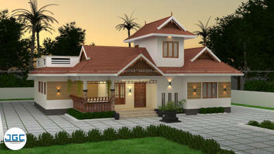 Exterior, Lighting Designs by Architect JGC The Complete   Building Solution, Kottayam | Kolo