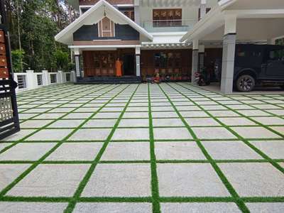 Flooring, Exterior Designs by Building Supplies VEEYEM NATURALS , Kottayam | Kolo