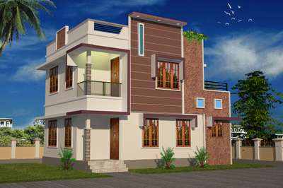 Exterior Designs by Civil Engineer Radhakrishnan  Radhakrishnan , Ernakulam | Kolo