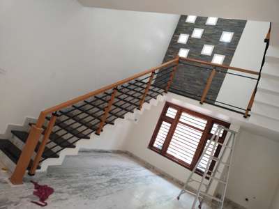 Flooring, Staircase, Wall, Window Designs by Fabrication & Welding Mohmmed Ali M, Malappuram | Kolo