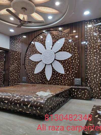 Bedroom, Lighting, Furniture, Wall, Ceiling Designs by Contractor Ali raza, Gautam Buddh Nagar | Kolo
