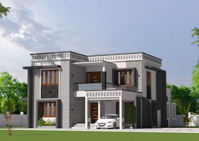 Exterior Designs by Civil Engineer saifudheen T, Kannur | Kolo