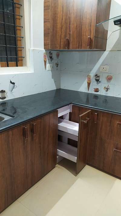 Kitchen, Storage Designs by Interior Designer Jobin  joy, Kottayam | Kolo